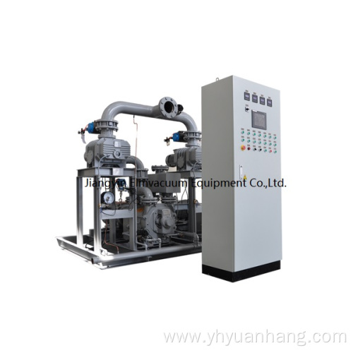 Tri-lobe Roots liquid ring vacuum pump System